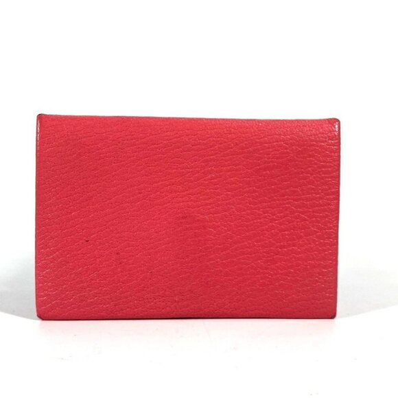 HERMES Calvi Pass Case Card Case Card Case Chevre pink - Picture 1 of 11